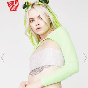 Doll’s Kill Slime Got U Covered Sheer Shrug